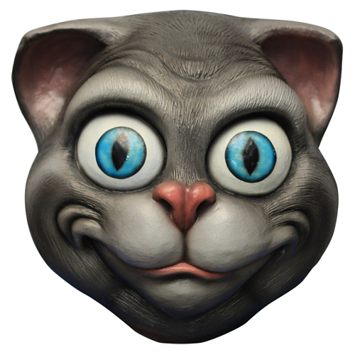 Латексная маска «Кот Том» 